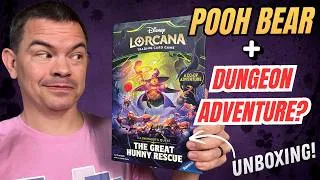 Thumbnail: Should YOU Buy the Great Hunny Rescue?| Disney Lorcana Product Review!