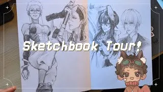 Thumbnail: working artist’s sketchbook tour! #8