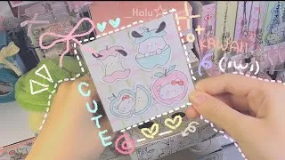 Thumbnail: 🍨💫Gói Hàng Squishy Giấy, Sticker, Washi Tape🍉💐// _Halu☆#squishy #xuhuongyoutube 