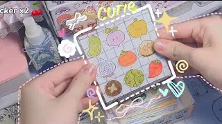 Thumbnail: 🍏🍥Gói Hàng Squishy Giấy, Sticker, Washi Tape💤// _Halu☆ #viral #asmr #handmade #xuhuongyoutube 