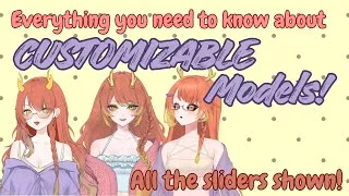 Thumbnail: Guide to Vtuber Customizable Models! (Suiika, Senmaku, PRISM etc.)