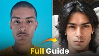 Thumbnail: Full Hairmaxxing System | Mistakes, Diet, Products, Routine