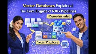 Thumbnail: Vector Databases Explained The Core Engine of RAG Pipelines - Demo included