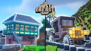 Thumbnail: I added roads to my train network - Just Create SMP - Episode 6