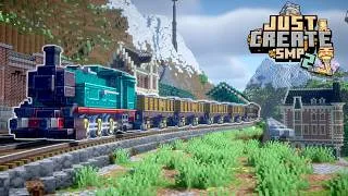 Thumbnail: I built my first goods train - Just Create SMP - Episode 5
