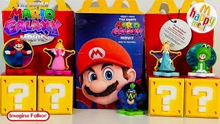 Thumbnail: The Super Mario Galaxy Movie Happy Meal Toys | ASMR Unboxing Review