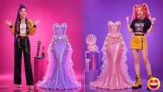 Thumbnail: 👗✨ MAKE YOUR OWN CLOTHES! Creative Fashion DIY Ideas for Kids 🌈💖