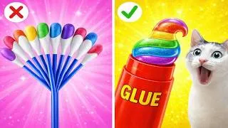 Thumbnail: 🌈🎨 15+ AMAZING ART HACKS! Easy DIY Drawing & Painting Ideas 🤯✨