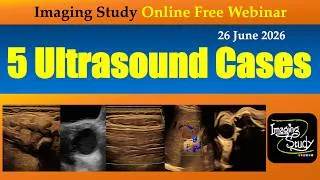 Thumbnail: 5 Ultrasound Cases || Imaging Study || 26 June 2026 || Online Webinar