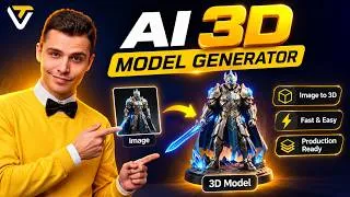 Thumbnail: Create Professional 3D Models With AI | Tripo AI