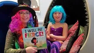 Thumbnail: I Will Be Fierce -Jen in the Hat w special guest Rainbow Mira - Stories from the Egg chair