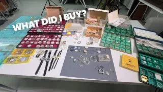 Thumbnail: A Lot of Vintage Swiss Watch Parts