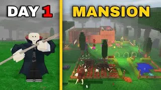 Thumbnail: I Built The BIGGEST🔥Mansion in 99 Nights in The Forest Roblox