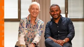 Thumbnail: Martina Navratilova: A Conversation on Overcoming Challenges & Becoming a Tennis Legend| Amol Rajan