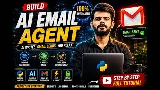 Thumbnail: Build an AI Email Agent with Python & Claude API | Full Beginner Tutorial