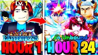 Thumbnail: I Spent 24+ Hours Completing The Summer Update In Anime Expeditons Roblox! (Noob To Pro)