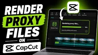 Thumbnail: How to render Project on capcut | render proxy files on capcut
