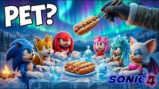 Thumbnail: I Got a Pet Cristal Sonic, Sonic, Tails, Amy Rose, Knuckles, Rouge In Real Life