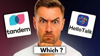 Thumbnail: Tandem vs HelloTalk - The Difference Nobody Explains