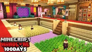 Thumbnail: I Survived 100 Days Building an UNDERGROUND BASE in Minecraft Hardcore