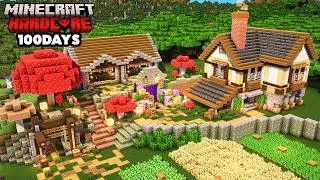 Thumbnail: I Survived 100 Days in Dark Forest in Hardcore Minecraft