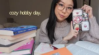 Thumbnail: swapping my screen time for a full day of hobbies!