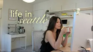 Thumbnail: life in seattle | home office updates, transitioning to summer, & slow days
