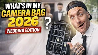 Thumbnail: What's in my camera bag? 2026 Wedding Edition.