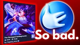 Thumbnail: Why does The Strongest Battlegrounds SUCK now?