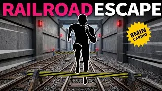 Thumbnail: Immersive Interactive Warm-up | Railroad Escape Run | Full Body Cardio Workout 