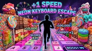 Thumbnail: Keyboard Escape ⌨️ Roblox Obby Faster Every Round! | Immersive Interactive Warm Up