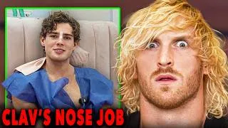 Thumbnail: Logan Paul Reacts to Clavicular's VIRAL Nose Job!