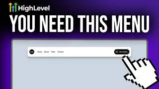 Thumbnail: Try This Premium GoHighLevel Custom Menu Now!