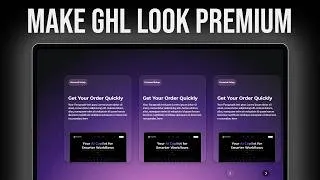 Thumbnail: Build PREMIUM GoHighLevel websites in 2026