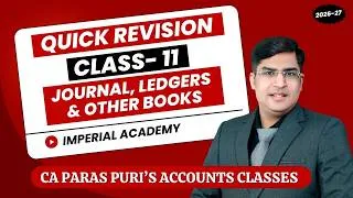 Thumbnail: Quick Revision Of Journal, Legers & Other Books.