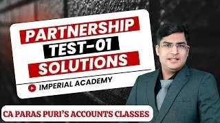 Thumbnail: PARTNERSHIP TEST 01 SOLUTION
