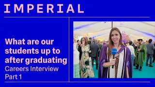 Thumbnail: Asking our students what their plans are after graduating | Imperial College London
