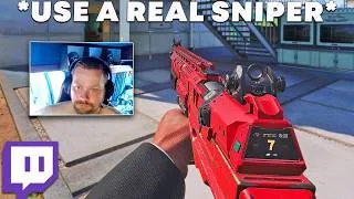 Thumbnail: Angry Streamer HATES my ONE SHOT Iron Sight Sniper