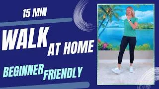 Thumbnail: 15-Minute Walk at Home🚶‍♀️Gentle Low-Impact Exercise for Seniors and Beginners