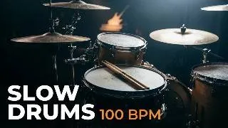 Thumbnail: Phil Collins Style Drum Track | 100 BPM | Jam & Practice