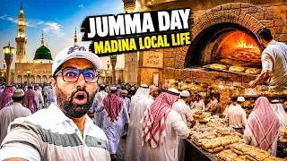 Thumbnail: Masjid Nabawi Se Local Mohalle Tak | Jumma Ke Din Madina Ke Log Kya Khate Hain? |