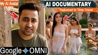 Thumbnail: Google OMNI Tutorial: 🔥 Create Realistic AI Documentary Using Your Avatar!