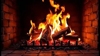 Thumbnail: 🔥 FIREPLACE Whispering LOGS (12 HOURS) with FIERY Hearth and COZY Ambience for SOULFUL Evenings