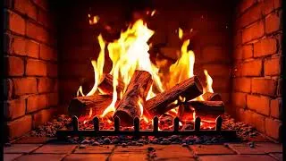 Thumbnail: 🔥 Fireplace 4K UHD! Fireplace with Crackling Fire Sounds. Fireplace Ambience