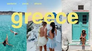 Thumbnail: 10 days in GREECE | girls trip in santorini + paros