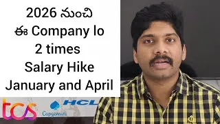Thumbnail: TCS, Infosys, HCL, MindTree 2 times Yearly Hike in Service Based Companies from 2026 ? 