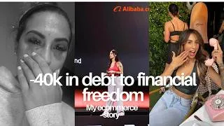 Thumbnail: How I Went From 40k In Debt to Financial Freedom (My E-commerce Journey)