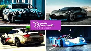 Thumbnail: GTA 5: 4 LEGENDARY VEHICLES SHOWCASE + FULLY CUSTOMIZED! (GTA 5 Diamond Casino & Resort DLC)
