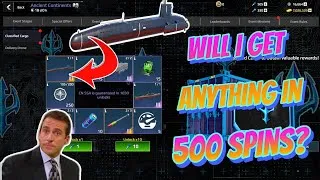 Thumbnail: Luck in 500 SPIN?🔥 | Modern Warships Event August 2026 | Im Time Traveler