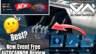 Thumbnail: Modern Warships AFT-10🔥 New Event Free Autocannon Review & Gameplay!